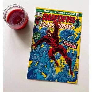 Daredevil #100 (1973) Black Widow | 1st app of Angar the Screamer - Comic Book
